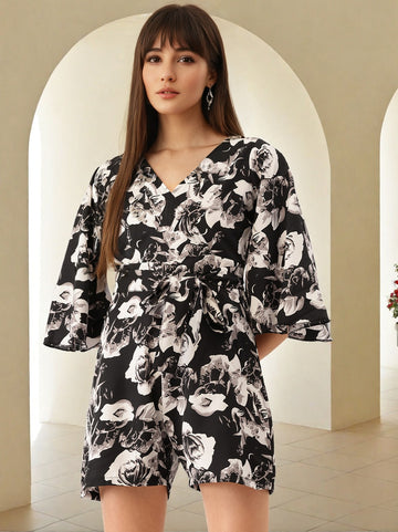 Sleek Italia Printed Jumpsuit