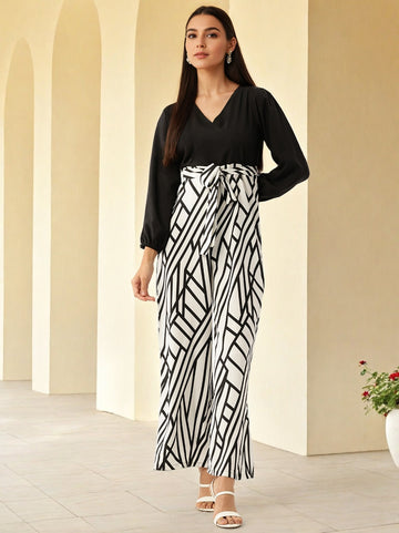 Women Printed Shirt Trousers Co Ords