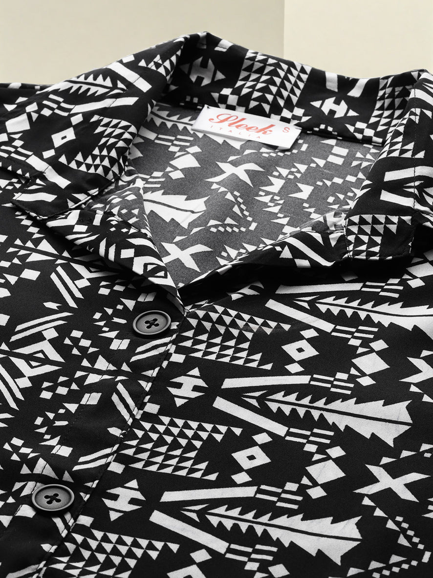 Printed Top & Trousers Co-Ord Set
