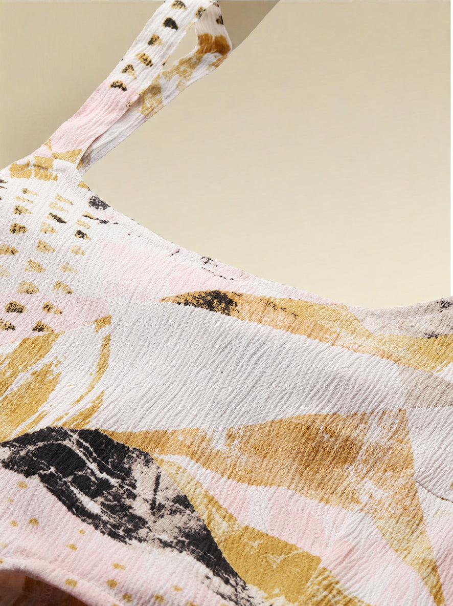 Floral Printed Jumpsuit