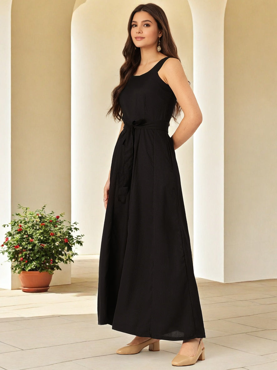Sleek Italia Abstract Printed Basic Jumpsuit