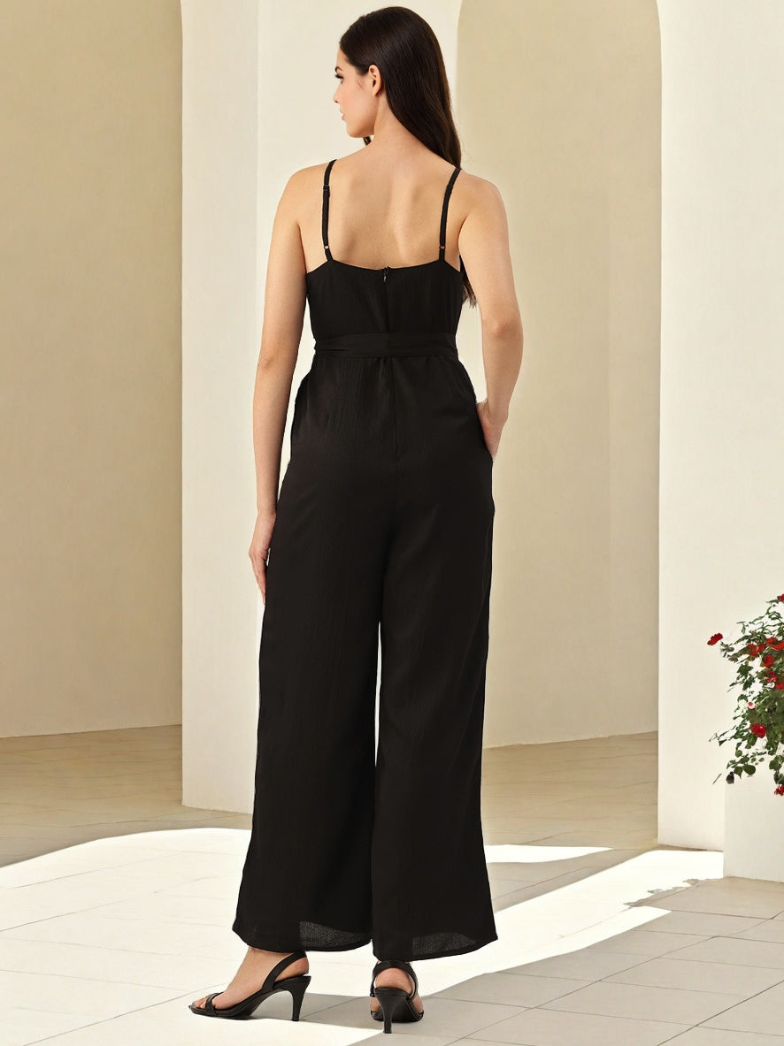 Sleek Italia Abstract Printed Basic Jumpsuit 1