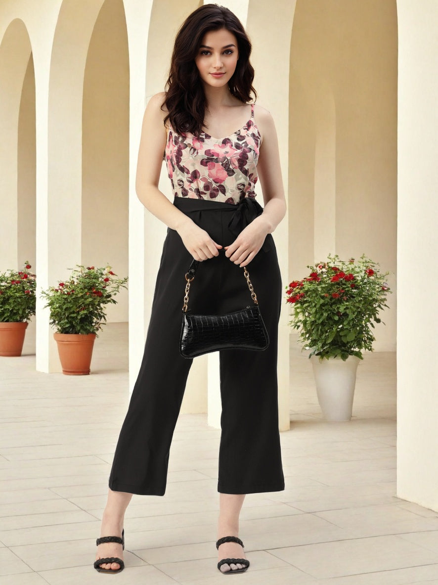 Printed Basic Jumpsuit 1